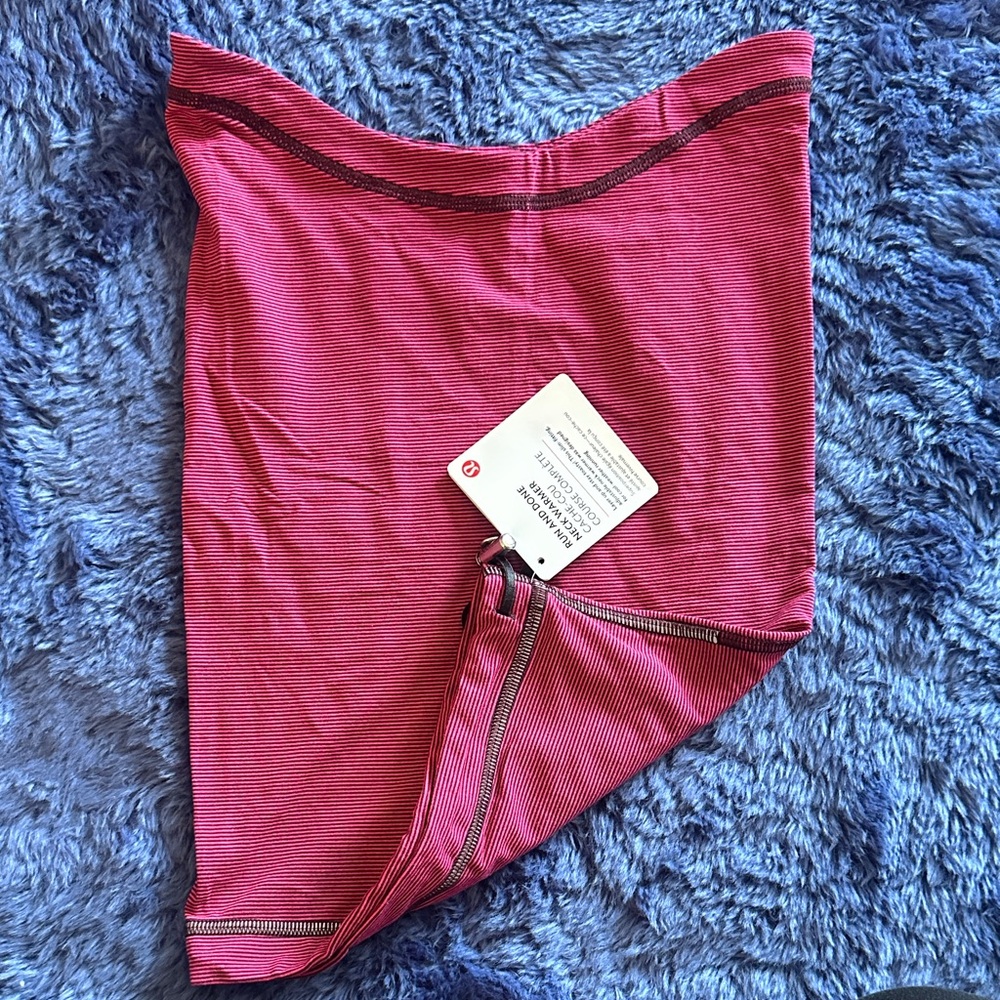 Lululemon Run and Done Neck Warmer